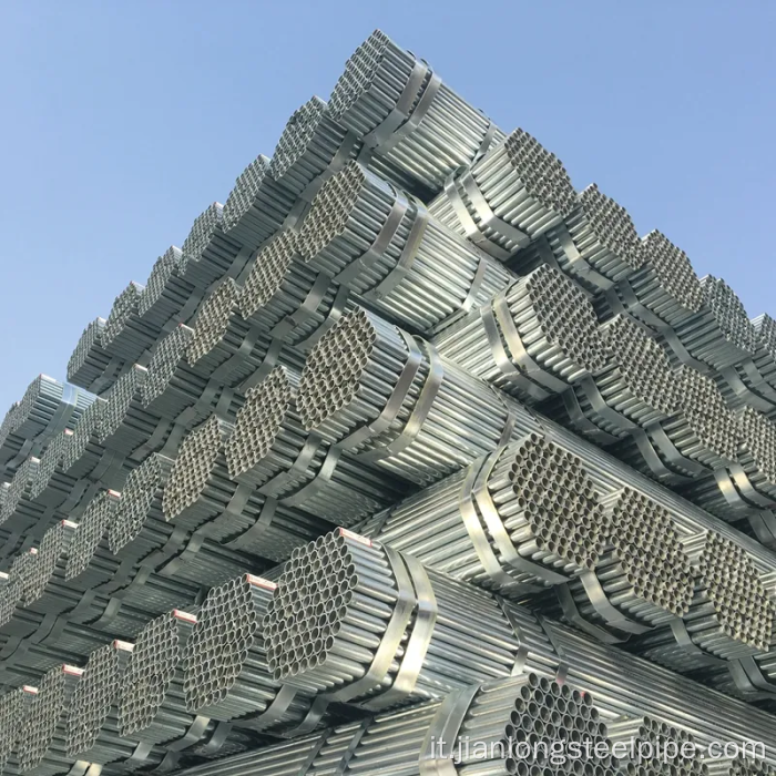 ASTM A450 Gr.C tubo in acciaio zincato